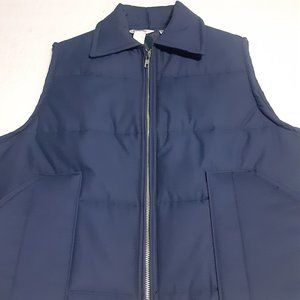 Vintage Big Smith Men's Made in USA Full Zip Vest Size L